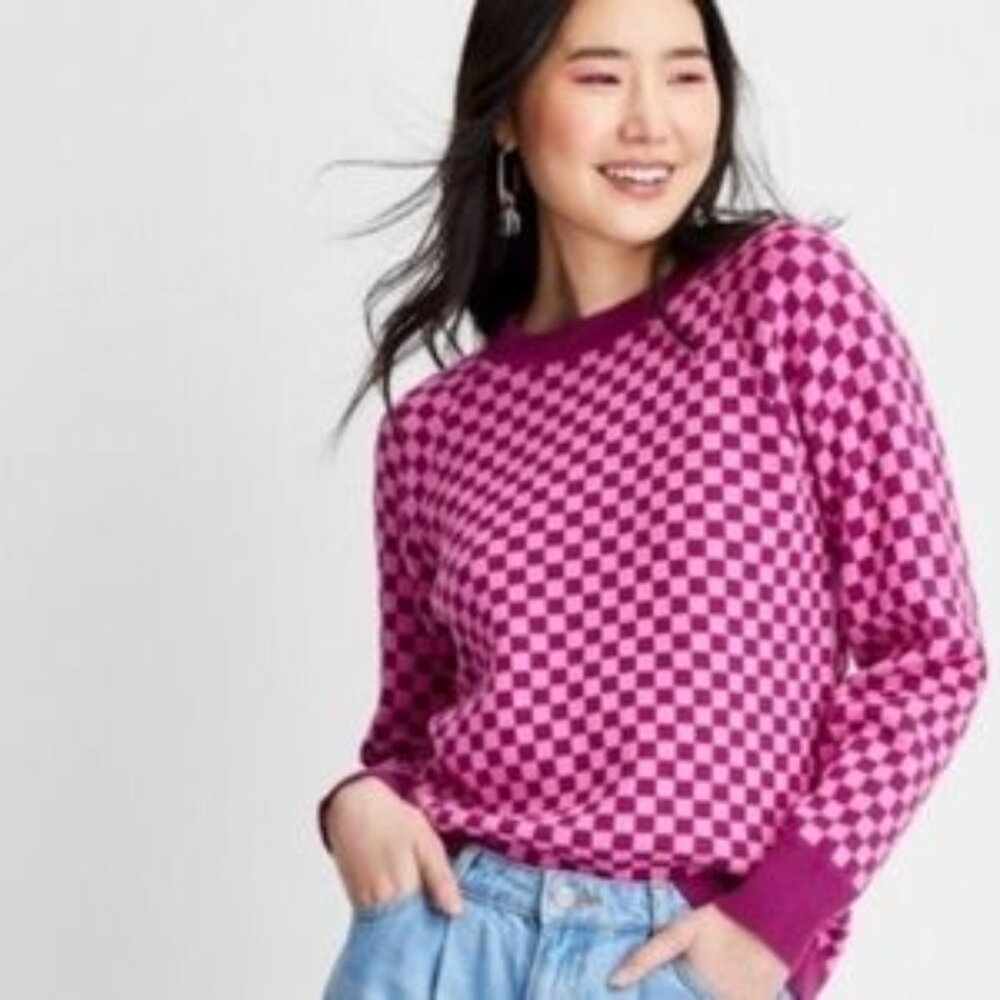 Future Collective x Gabriella Karefa-Johnson Checkered Sweater Medium